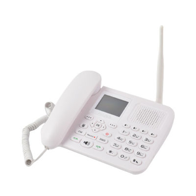 Mua GSM 2G Điện thoại cố định tại nhà 2000mAh Đèn điện thoại không dây cố định Tỷ lệ thả cuộc gọi nhỏ thấp online manufacture
